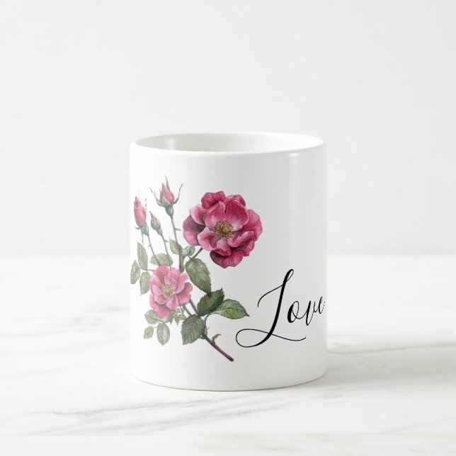 Mug De jolies roses roses  (Centre)