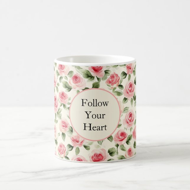 Mug De jolies roses roses   (Centre)
