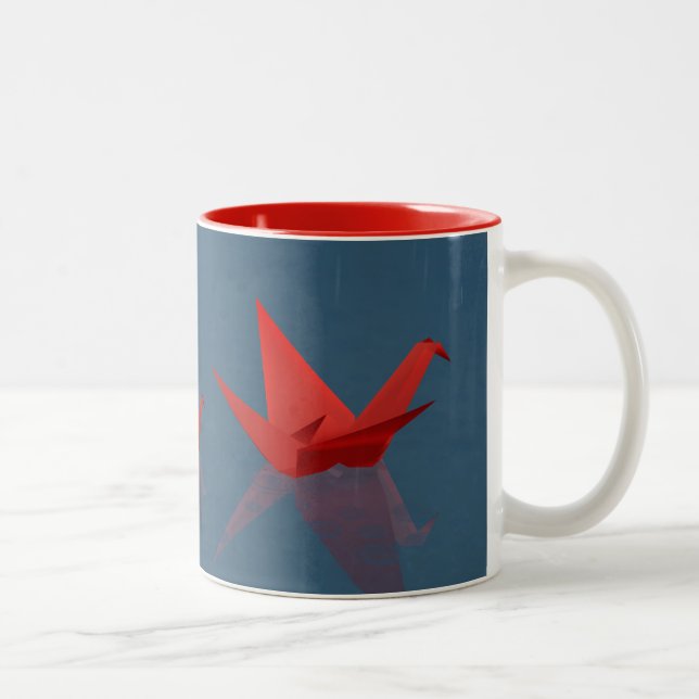 Mug de jour pluvieux calme (Droit)
