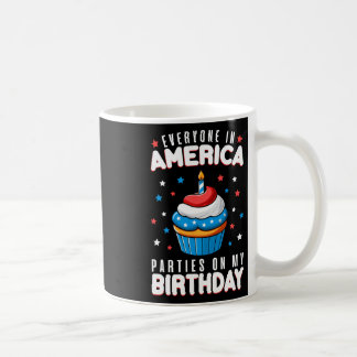 Mug De Juillet Anniversaire Fête Garçon Fille 4 Juille