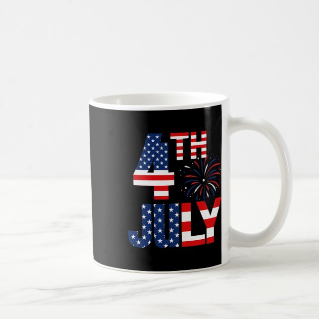 Mug De Juillet États-Unis Drapeau Parti Patriotique Am (Droite)