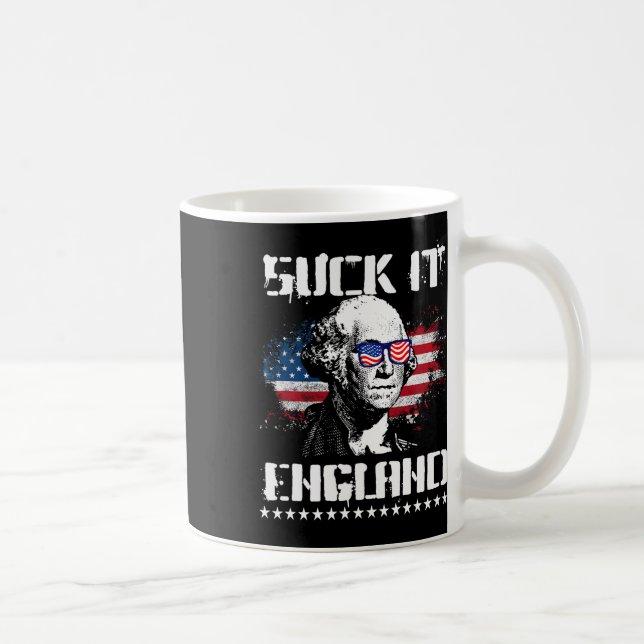Mug De Juillet Suck It Angleterre Washington Dans Patr (Droite)