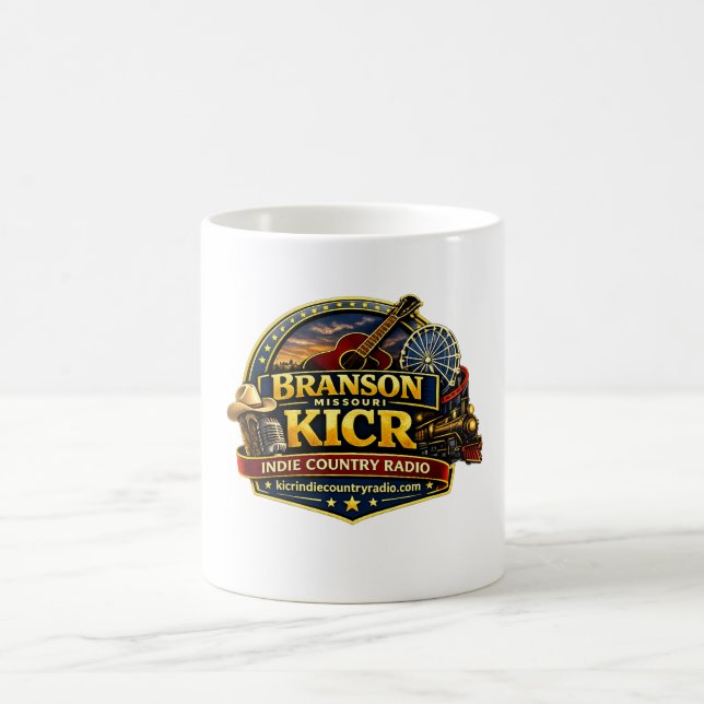 Mug de KICR Indie Country Radio (Centre)