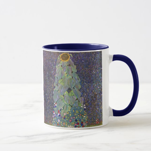 Mug ~ de Klimt qui est Sonnenblume (Droite)