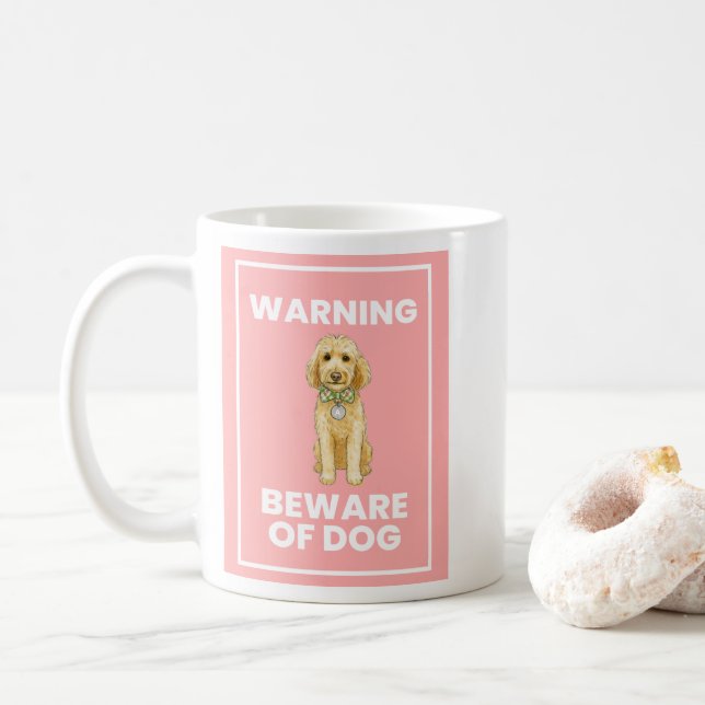 Mug de la BD Méfiez-vous du chien doodle (Avec donut)