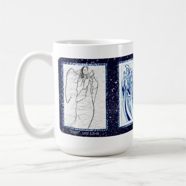 Mug de la carte de Noël "Angel" (Gauche)