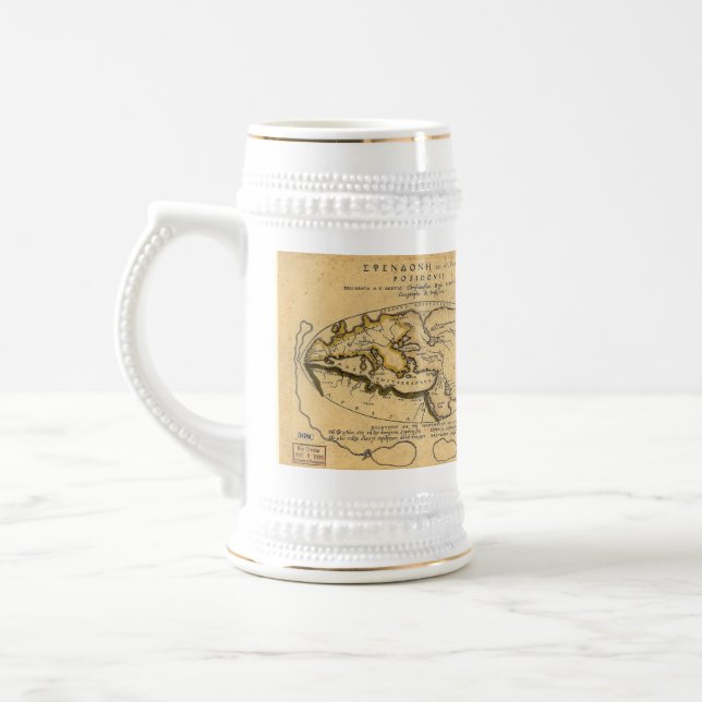 Mug de la carte grecque antique (Gauche)