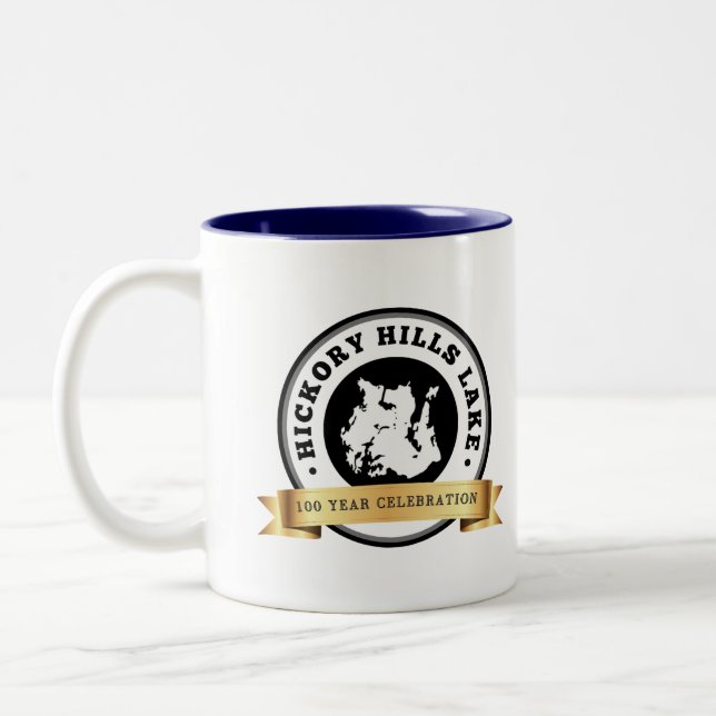Mug de la célébration des 100 ans du lac de Hickor (Gauche)