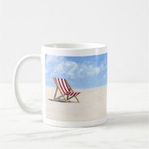 Mug de la chaise de plage par Just Dahl