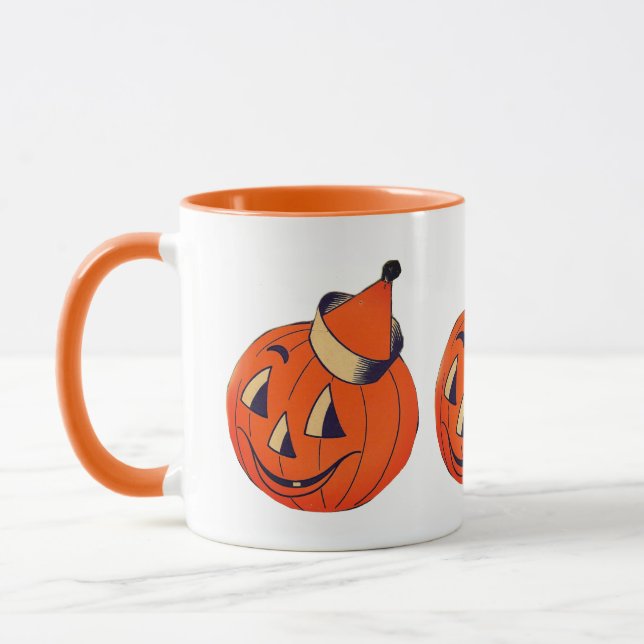 Mug de la citrouille d'Halloween/automne (Gauche)