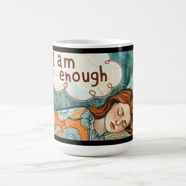 Mug de la confiance en soi - Je suis assez (Centre)