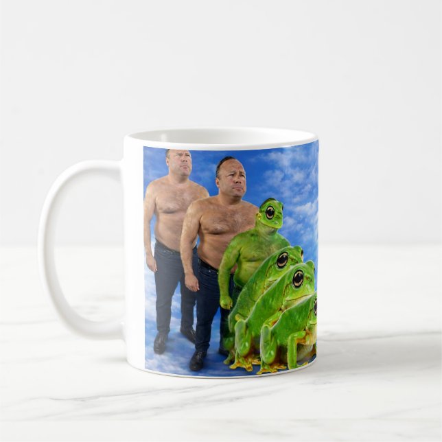Mug de la Conspiration du Grenouille Gay – Interne (Gauche)
