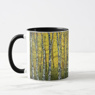 Mug de la Coupe du Café - Les bouleaux de la Forêt