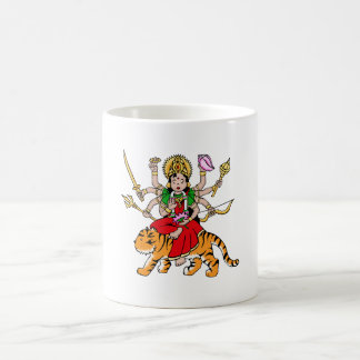 Mug de la déesse hindoue de Durga