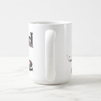 Mug de la faune de l'aquarelle hurlante Wolf