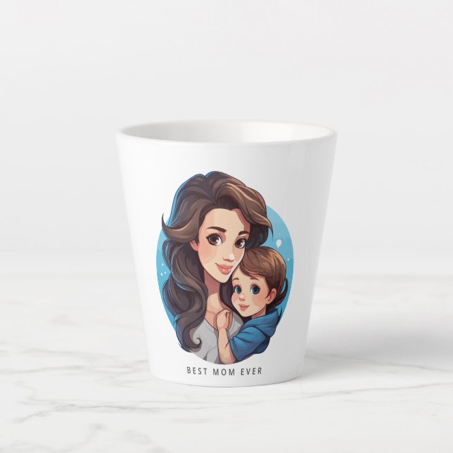 Mug de la Fête des Mères de Sweet Maman et Girl (Devant)