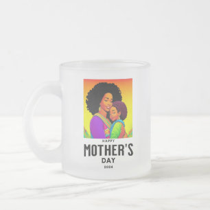 Mug de la Fête des mères de verre