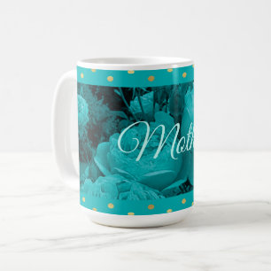 Mug de la Fête des Mères du Rose Turquoise