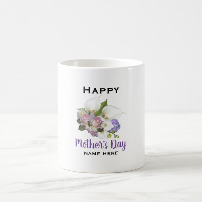 Mug de la Fête des Mères Happy Personnalisé (Centre)