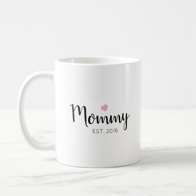 Mug de la Fête des Mères personnalisée (Gauche)