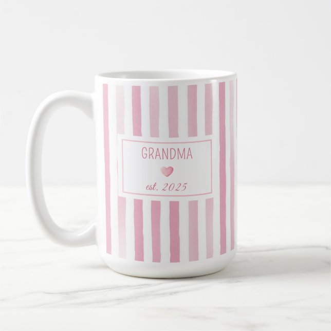Mug de la fête des mères pour grand-mère, Cadeau p (Gauche)