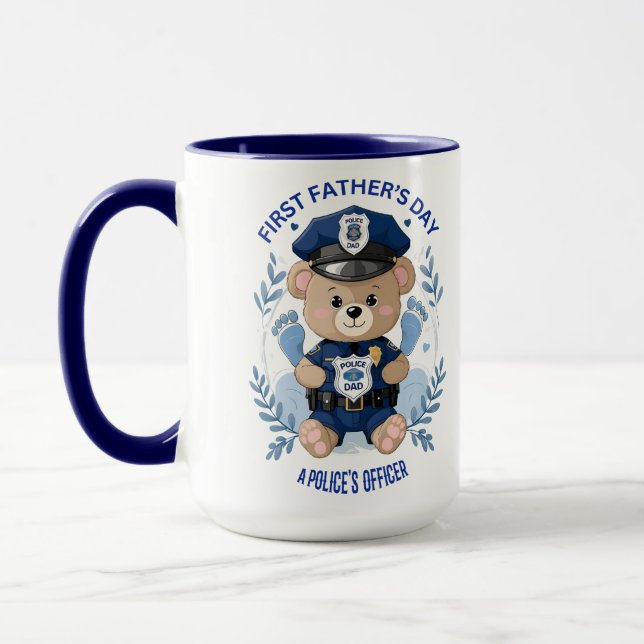 💙 Mug de la Fête du Premier Père (Gauche)