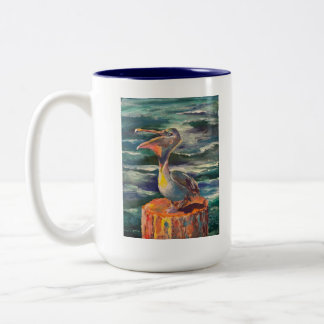 Mug de la galerie Blue Pelican, coloré et impertin