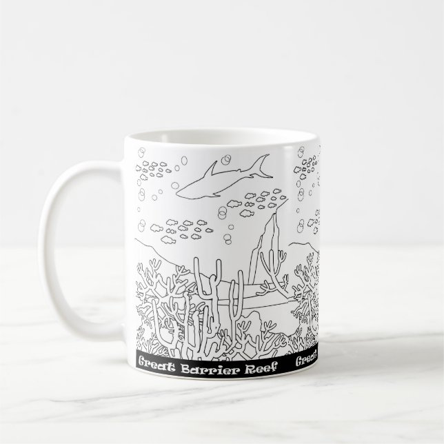 Mug de la Grande Barrière de corail (Gauche)