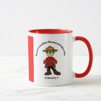 Mug de la Journée de la Gendarmerie royale du Cana