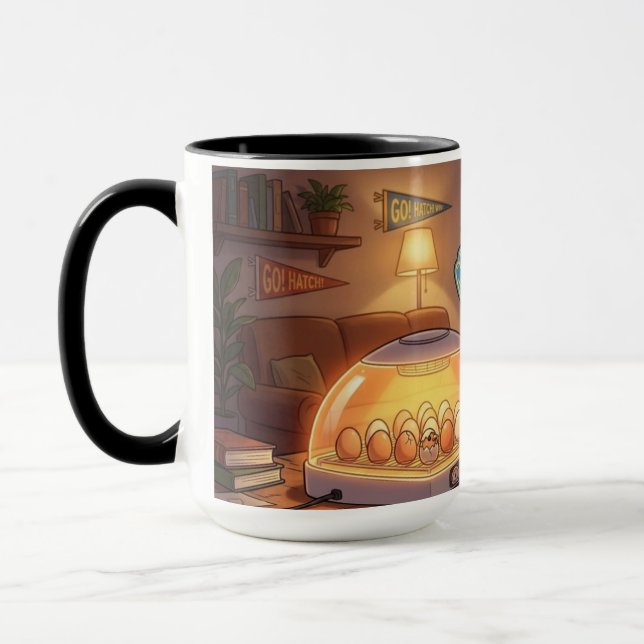Mug de la journée d'éclosion – Tasse de café Montr (Gauche)