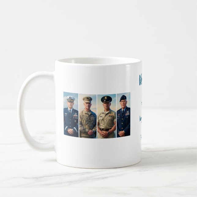 Mug de la journée des vétérans (Gauche)