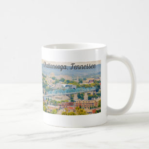Mug de la ligne d'horizon de Chattanooga, Tennesse