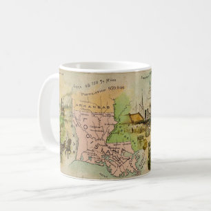 Mug de la Louisiane du 19e siècle