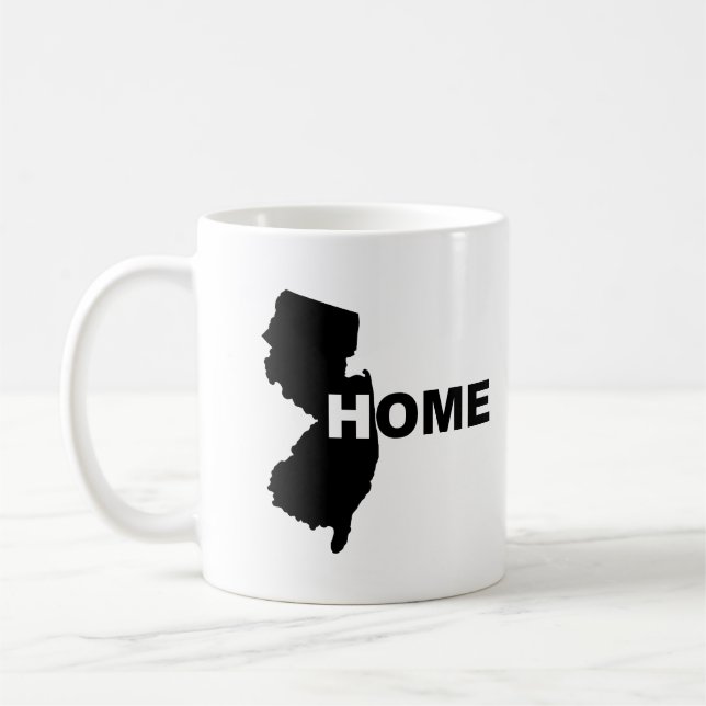 Mug de la maison du New Jersey loin de l'État Mug  (Gauche)