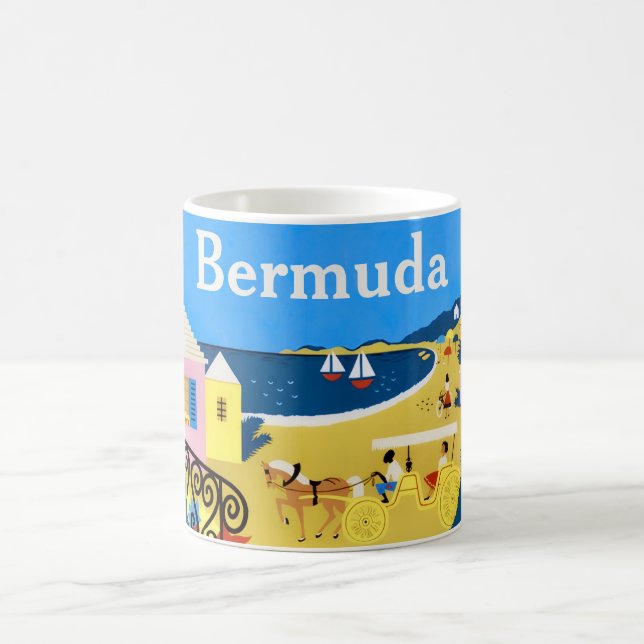 Mug de la plage des Bermudes (Centre)