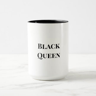 Mug de la reine noire