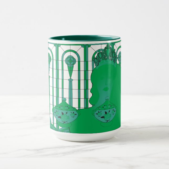 Mug de la reine verte (Centre)