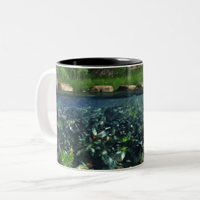 Mug de la rivière Cwm (Devant gauche)