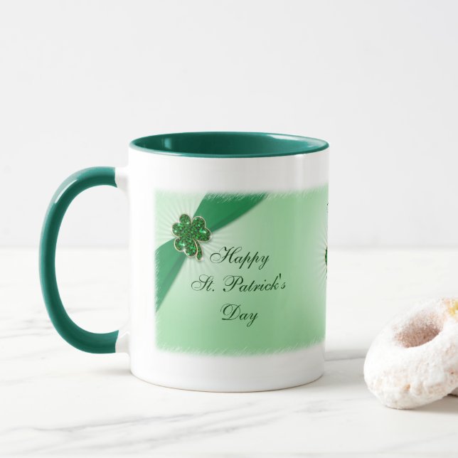 Mug de la Saint Patrick (Avec donut)