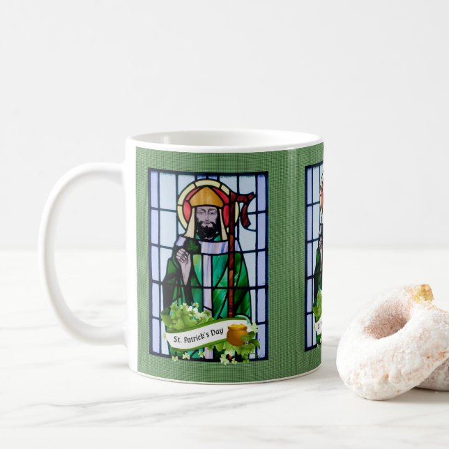 Mug de la Saint Patrick (Avec donut)