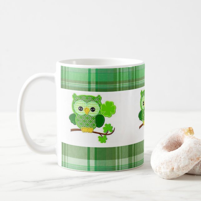 Mug de la Saint Patrick (Avec donut)