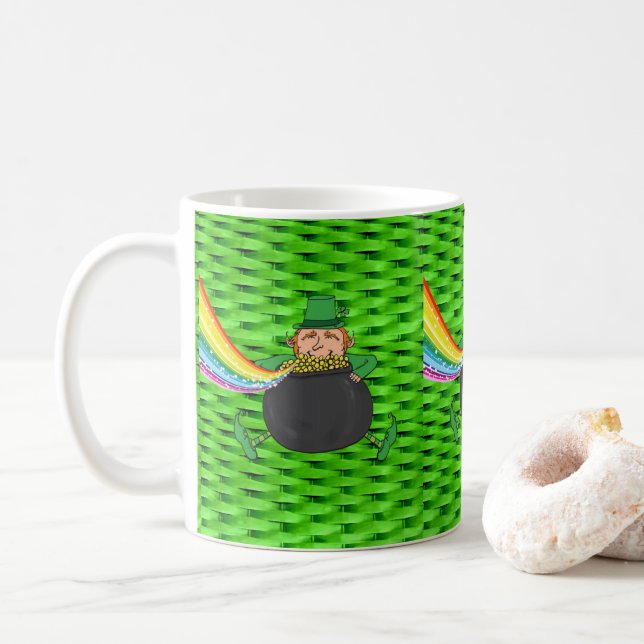Mug de la Saint Patrick (Avec donut)