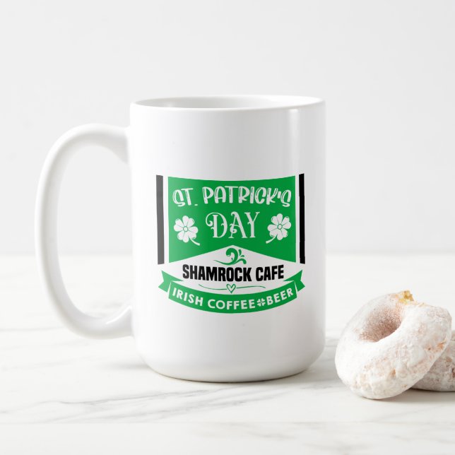 Mug de la Saint Patrick (Avec donut)