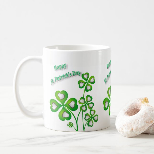 Mug de la Saint Patrick (Avec donut)