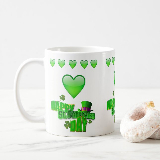 Mug de la Saint Patrick (Avec donut)