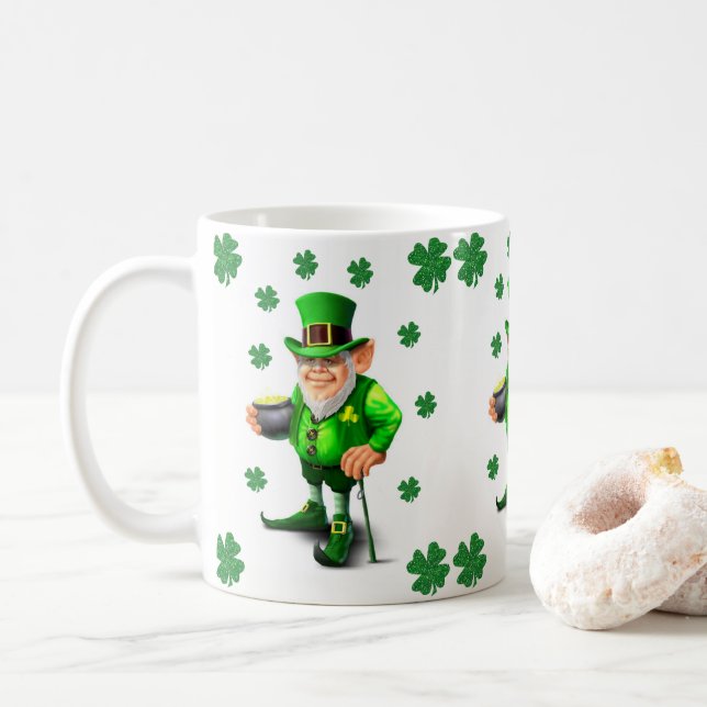 Mug de la Saint Patrick (Avec donut)