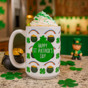 Mug de la Saint-Patrick Chanceux Irlandais