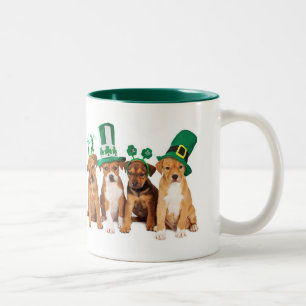 Mug de la Saint-Patrick jour heureux