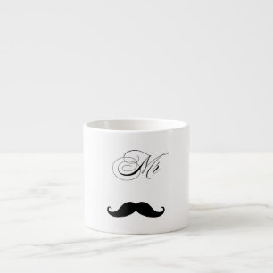 Mug de la Saint-Valentin à la moustache drôle