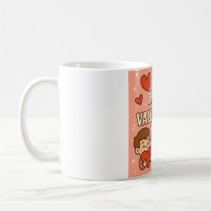 Mug de la Saint-Valentin ludique – Couple de dessi